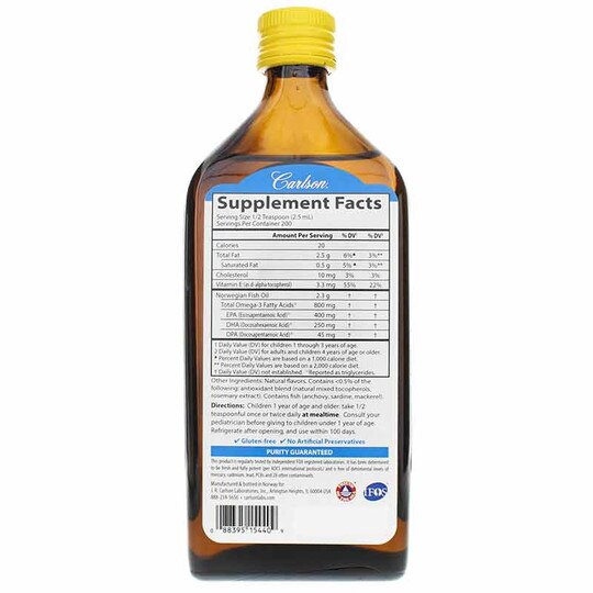 Kid's Fish Oil 800 Mg Omega-3s Lemon, CL